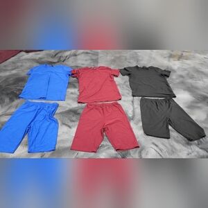 Lot of 3 New Mix baggy short sets size Medium